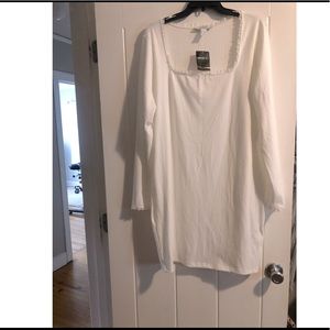 Forever 21+ White Bodycon Dress